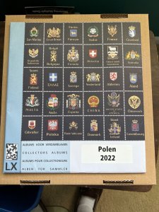 Davo Luxe Poland Stamp Album - 2022 Supplement Pages (15 pages)