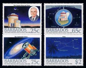 [66113] Barbados 1988 Space Travel Weltraum Observatory  MNH