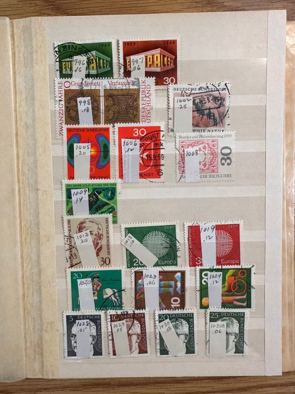 Germany - LARGE Used LOT in Album w/Scott Numbering [301]
