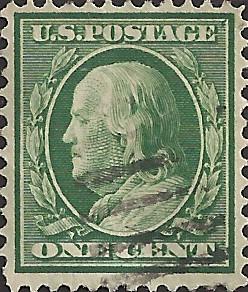 # 331 USED GREEN BEN FRANKLIN