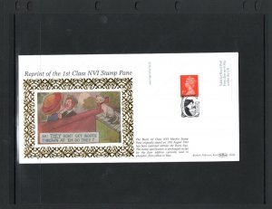 7 x 1st NVI MACHIN BOOTS LABEL FDCs (11 SEPT 1995)