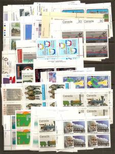 Canada  Mint Postage Lot  Face value $100.00  No tax charged