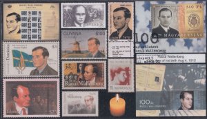 HUNGARY SC # 4241.2 FDC 100th ANN of the BIRTH of RAOUL WALLENBERG, JOINT ISSUE