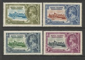 KUT 1935 KGV Royal Silver Jubilee set mint never hinged good gum