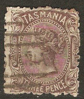 Tasmania 55 SG 149 Used Avg 1871 SCV $6.00