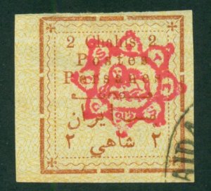 Iran 1902 #281** U SCV (2018) = $200.00