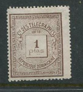 Dominican Republic Telegraph Barfoot #3 mint