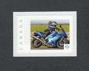 lq. MOTORCYCLE = picture postage stamp MNH Canada 2014 [p5sn5/2]