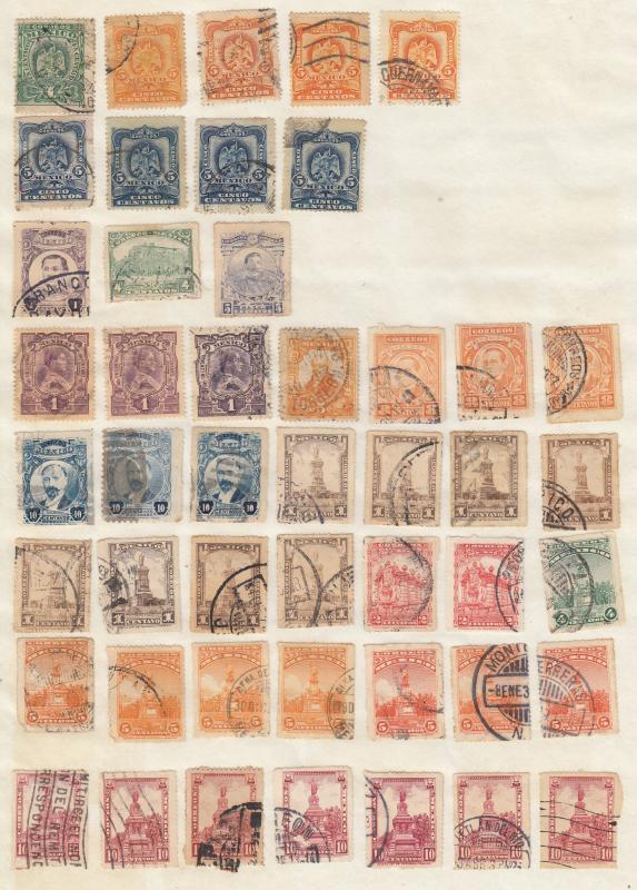 Mexico - small stamp collection - (1779)