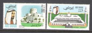 1970 Abu Dhabi, SG. n. 66/67 - Last Values - MNH**