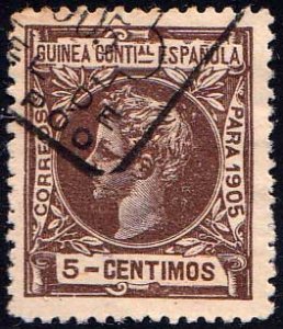 Spanish Guinea Scott 31 Used.