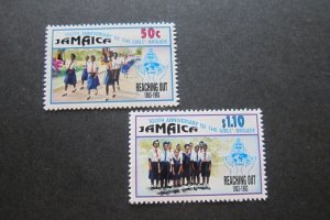 Jamaica Sc 786-787 Scout Set MNH