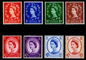 SG599-609, COMPLETE SET, M MINT. Cat £100. GRAPHITE-LINED.