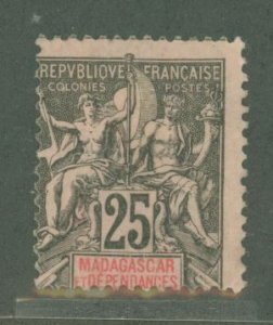 Madagascar/Malagasy Republic #38 Unused Single