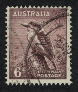 Australia Laughing Kookaburra Bird 6c Round cancel 1932 Canc SG#190