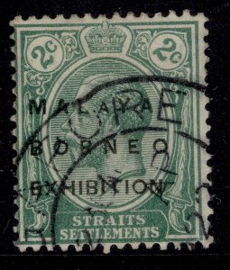 MALAYSIA - Straits Settlements GV SG251d, 2c green, FINE USED. Cat £30. Small A