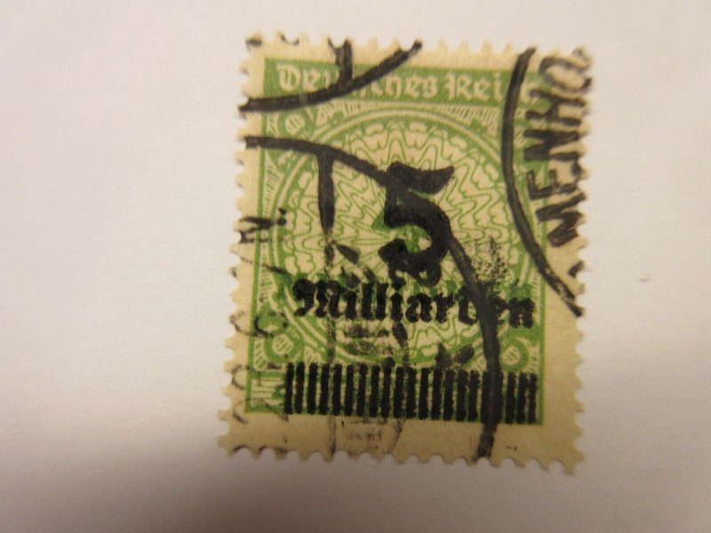 GERMANY Scott 312, USED Cat $22.50