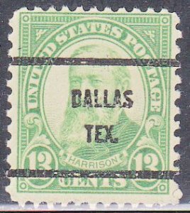 Precancel - Dallas, TX PSS 694-61 - Better Bureau Issue