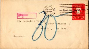 United States U.S. Postal Stationery 2c Washington Bicentennial Envelope 1932...