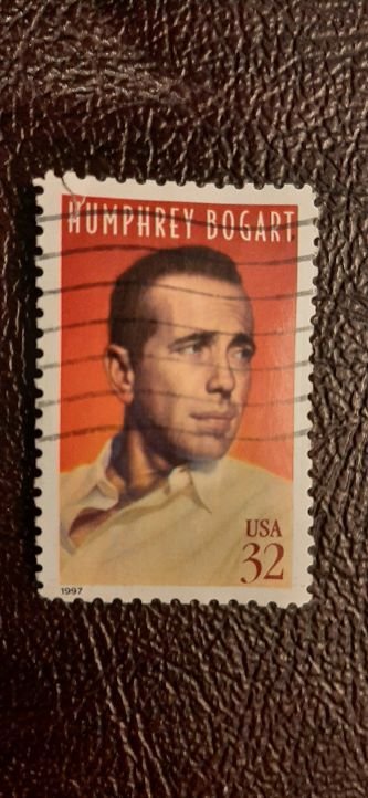 US Scott # 3152; used 32c H Bogart from 1997; VF centering; off paper