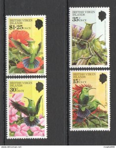 1982 British Virgin Islands Fauna Birds Hummingbirds #424-27 1Set ** Pm101