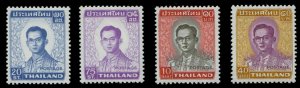 Thailand #835-838, 1976 King, set of four, lightly hinged