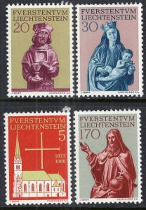 Liechtenstein 416-419 MNH VF