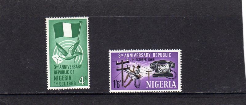 NIgeria 3rd Anniv of Republic  MNH