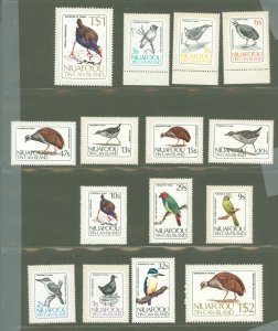 Tonga/Niuafo'ou (Tin Can Island) #27-41  Single (Complete Set) (Fauna)