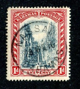 1916  Sc #48 used cv.$3.25 ( 707 Bahamas )