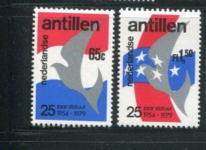 Netherlands Antilles #444-5 Mint  - Make Me A Reasonable Offer