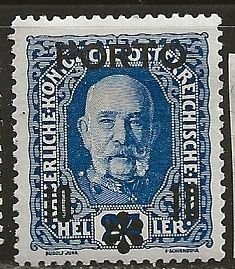 Austria ^  Scott # J60 - MH