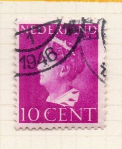 Netherlands 1940-47 Early Issue Fine Used 10c. NW-159073