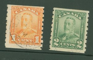 Canada #160/161 Used Single (Complete Set)