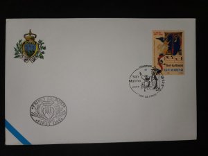 San Marino #1341 FDC 1995
