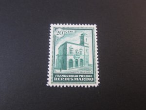 San Marino 1932 Sc 134 MH