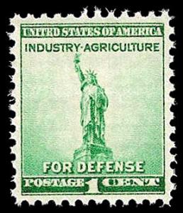 # 899 MINT NEVER HINGED NATIONAL DEFENSE TEMP