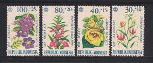 INDONESIA SC# B191-4 F-VF MNH 1965