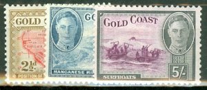 HW: Gold Coast 130-141 mint CV $93.05; scan shows only a few