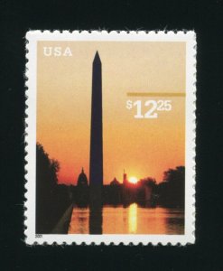 3473 #12.25 Washington Monument Express Mail Stamp MNH 2001