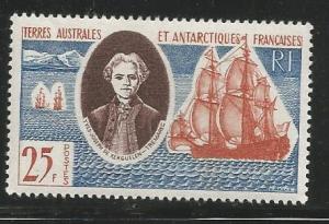 FR. SOUTHERN ANTARCTIC TERRITORY 20 MINT HINGED DISCOVERER OF ARCHIPELAGO