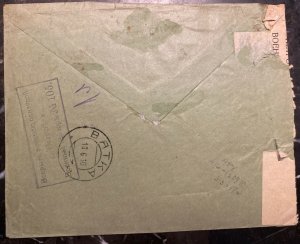 1916 Kirov RUSSIA Censored Cover To The Red Cross POW Agencies Denmark