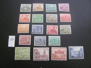 GERMANY BERLIN 1949 MNH SC 9N42-60 SET VF/XF $575 (123)