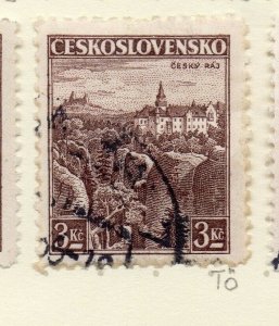 Czechoslovakia 1936 Early Issue Fine Used 3K. NW-149207