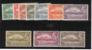 Montserrat #75 - #84 Very Fine Mint Original Gum Hinged Set