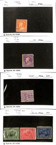 United States Postage Stamp, #509, 517, 537, 548-550 Used, (B79)