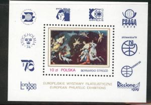 Poland Scott 2352 MNH** 1979 Europhil mini sheet