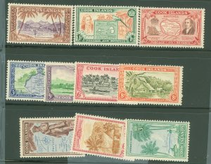 Cook Islands #131-140 Unused Single (Complete Set)