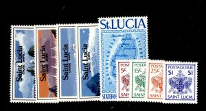 St. Lucia #976/J16  Single (Complete Set)