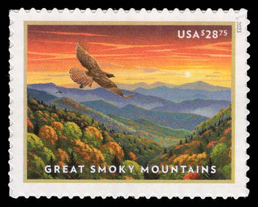 USA 5748 Mint (NH) Great Smoky Mountains (Express Priority Mail $28.75)